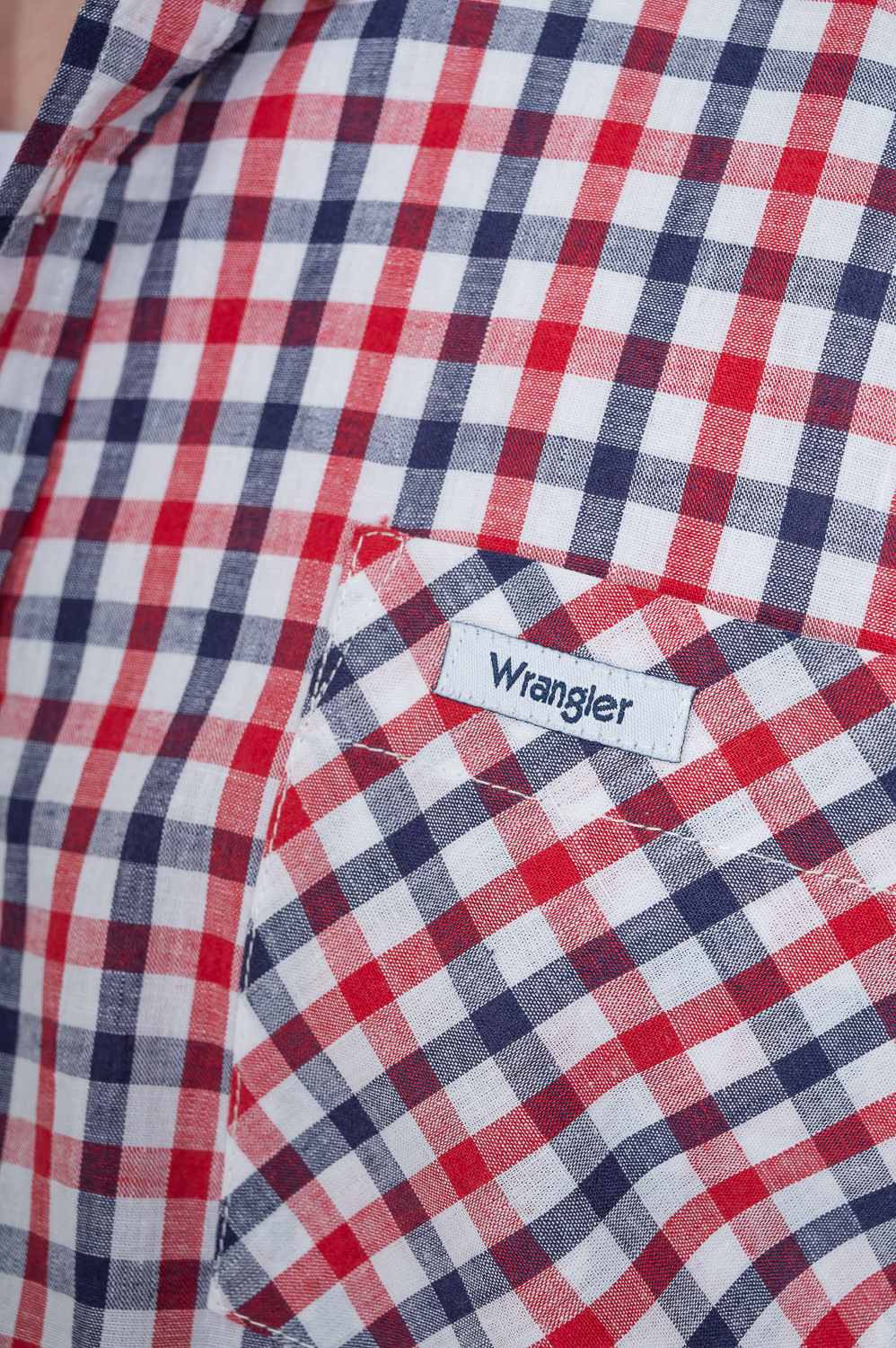 Camisa Reg Linen Checks SS